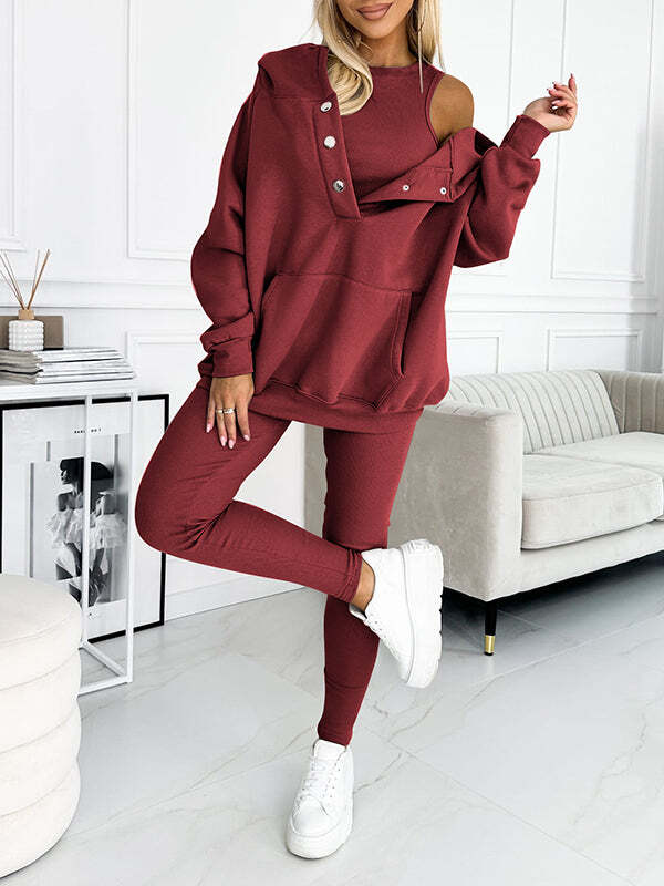 17f43e340cccebcd15b0338fa11c5fb5979213818e06b392c8d8b75b7e8190f6 Casual and Comfortable Sweatshirt Suit