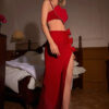 2a6bd5bb044d5639429c070a1005af1c2b343ce35a58a8b050ba1d14c94a59d3 Jessamine Flower Asymmetric Bandage Set