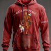 2b92acbb28a0bf2cccf6dff4d05068c980d0b76749163cc2088a1d8a2ee9cf99 Men's Walk For Peace Oversized Drop-Shoulder Hoodie With Pockets
