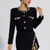 Liora Two Pieces Set In Black
