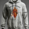 2c6ea1f6fc285feda8c5d5f4046103f8e4392a6b48595c4ecf83401140a6e9e2 Men's Walk For Peace Oversized Drop-Shoulder Hoodie With Pockets