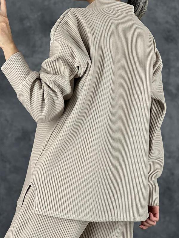 2f1cea7ae76c2a4116fbd90c01e8dea4175cb5d30fcf2b39e153b2e427ada73e Women's Casual High Collar Suit