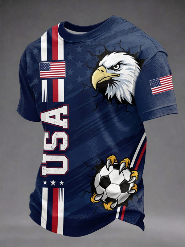 30ca54aa7bba21214bfa5ca7f532f9ea5758e02548ddc660b85c3efaa709fe5e Men's Gift For Soccer Fans 2026 Soccer Gameday Casual Tee