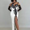 39c65ffbe40be1f1a0d65c9becccb6933712cba98d2499a6ca8420a53da3f852 Cassandra Lace Dress In White