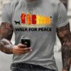 48814ee6e7c08db6171767fb408e6fd733fc6626c628d98183b0f15596197b47 Men's Walk For Peace With Aloka Printed T-shirt