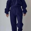 5da806c8804e49753caf365adcd660c8697f5aa2c102a31fac2a790c9f7bc5fd Sweatshirt and sweatpants two-piece suit