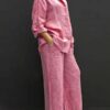 601bd210eb7f769e94b2b2fae560ca0f28c462fb87d513ff0d3b2224b85974da Commuting style shirt top trouser leg pants suit