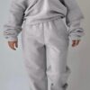 6f801692fc790df7121551b1d0789c511f4bb02449493d8b3fda7fbaab1f2903 Sweatshirt and sweatpants two-piece suit