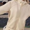71e7254f90f1d6bdfbba1dbe630aa48511db6dbc49d40743a39027f299fd346a Women's solid color hooded long-sleeved ankle set sports two-piece set