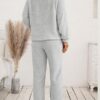 759342e6958411128c3da1ab9eadba4785bb2cb28171a2db1e3afab1c4b94cb3 Loose Casual Home Wear Double-sided Plush Two-piece Set
