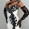 7f9cf76f26ced177644c9c0daa0c59d48d87eb0a6545fe767b5da6b0f619e0c5 Cassandra Lace Dress In White