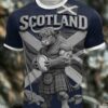 81a6e8eab734a7d6c54aa4795976b75b3f50a8f35c9be0b357e50a797944c60c Unisex Scotland We'll Be Coming 2026 Rugby Lover Printed T-shirt