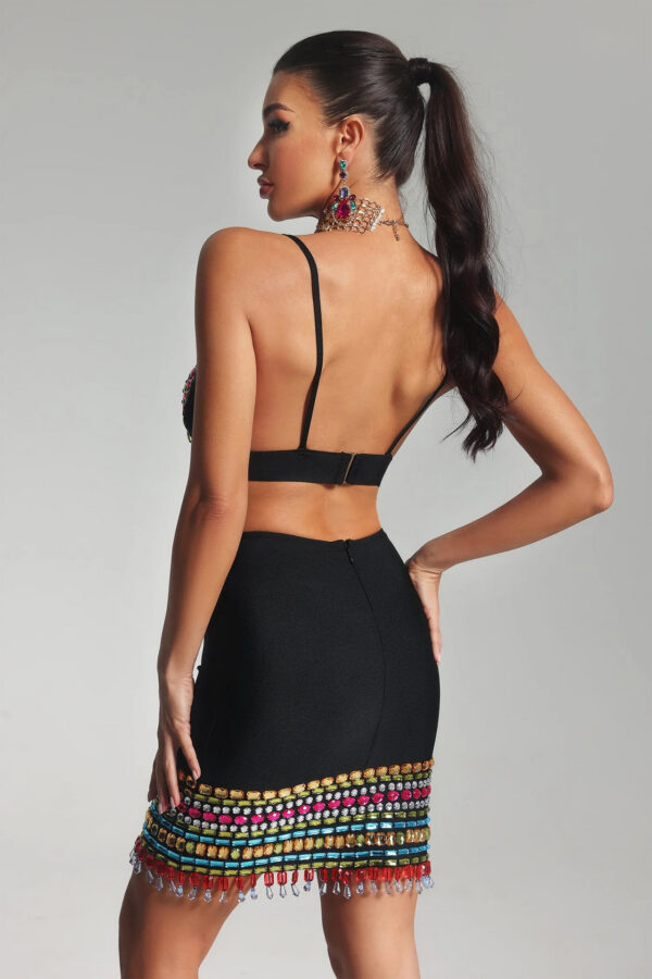 91b0137d4a2ef99b812ba9cab15501572c31759f0186c0725e87bca25d9d6909 Genevieve Mini Dress In Black