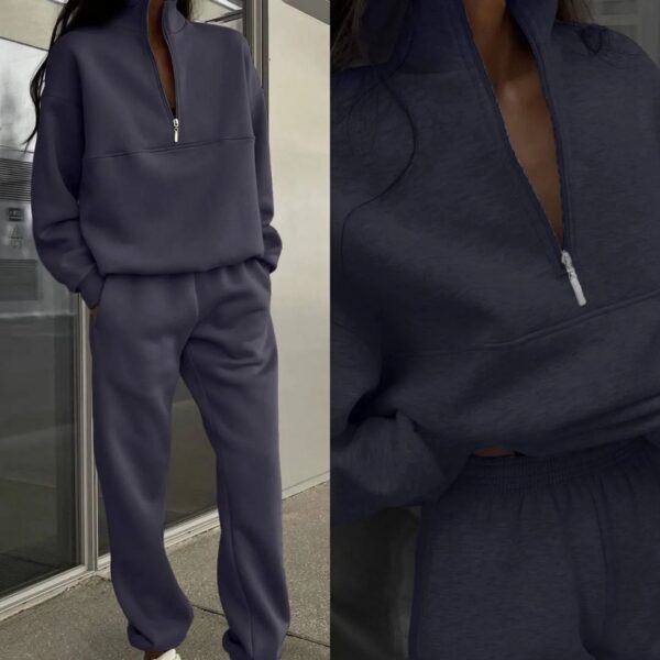 a780a8aaf1cebf0fcc1c0dda5441c5f437f92bcde05c046ea65968e24bbb69c1 Sweatshirt and sweatpants two-piece suit