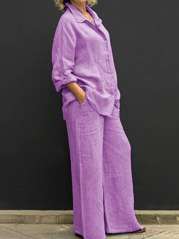 b4e200b65a9d88b39da8aa35a046c297d688449b68c9992822187a0d6abb9714 Commuting style shirt top trouser leg pants suit