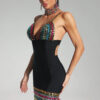 be3670b3cfb94fae800dad722c0417098e42d65860d0788e463903f99800a1a2 Genevieve Mini Dress In Black