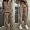 c57e4f0d45515481a0aedc710498b2b6a0470a7ed45eb1afb7cd7bfa34aef8d7 Sweatshirt and sweatpants two-piece suit