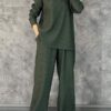 dca09229d10499729c486b529725a7550d3d77784cce27123b60b58282d568a6 Women's Casual High Collar Suit